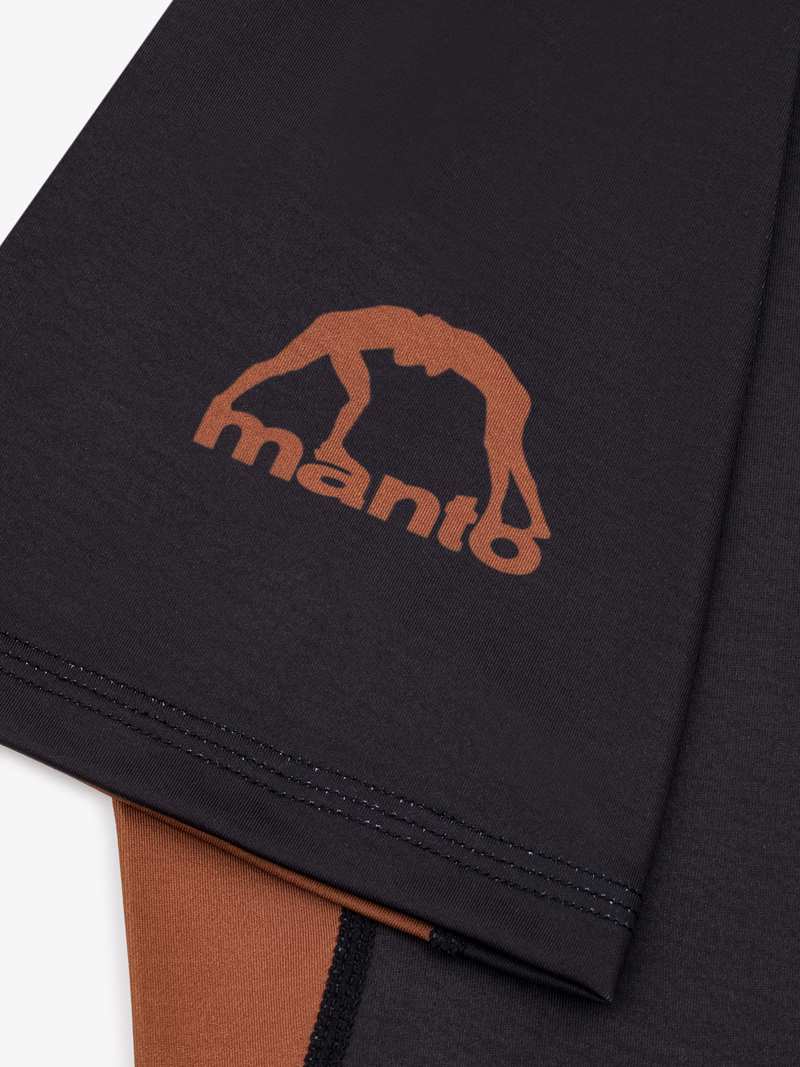 MANTO ranked 25 RASHGUARD -brown